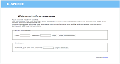Desktop Screenshot of fireroom.com